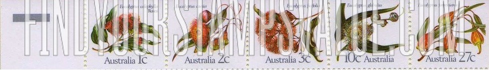 FindYourStampsValue: Various eucalypts (gum trees)