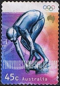 FindYourStampsValue: Olympic Sports: Swimming