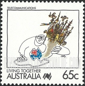 FindYourStampsValue: Living Together: Telecommunications