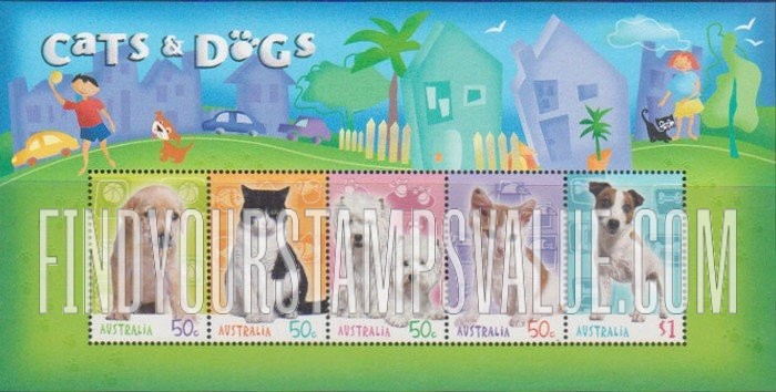 FindYourStampsValue: Cats and Dogs