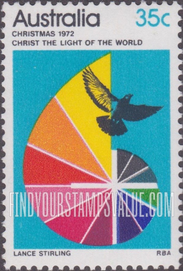 FindYourStampsValue: Dove, Cross and “Darkness into Light”
