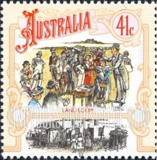 FindYourStampsValue: Colonial Australia: Land boom