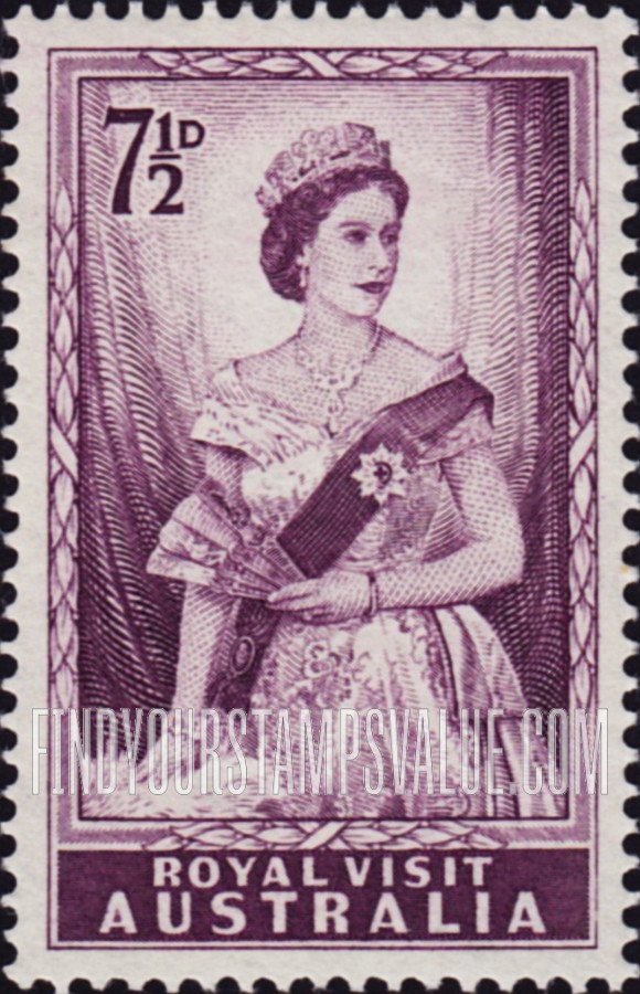 FindYourStampsValue: Elizabeth II