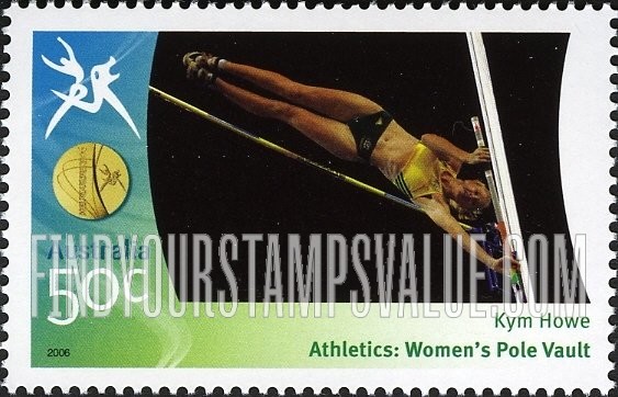 FindYourStampsValue: Medalists at Commonwealth Games: Kym How