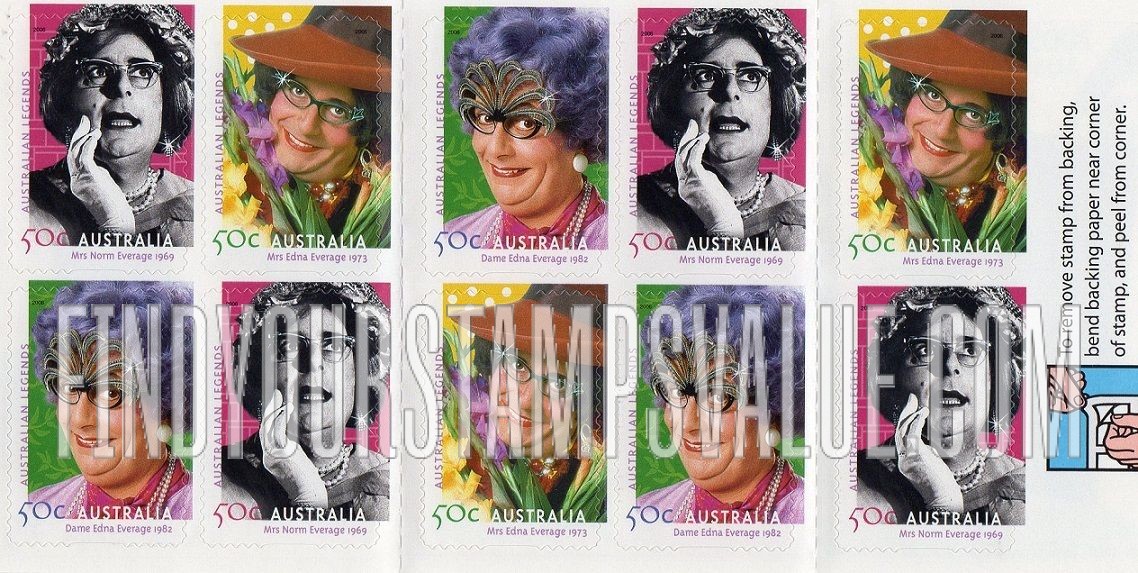 FindYourStampsValue: Australian Legends