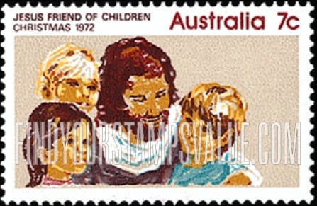FindYourStampsValue: Jesus and Children