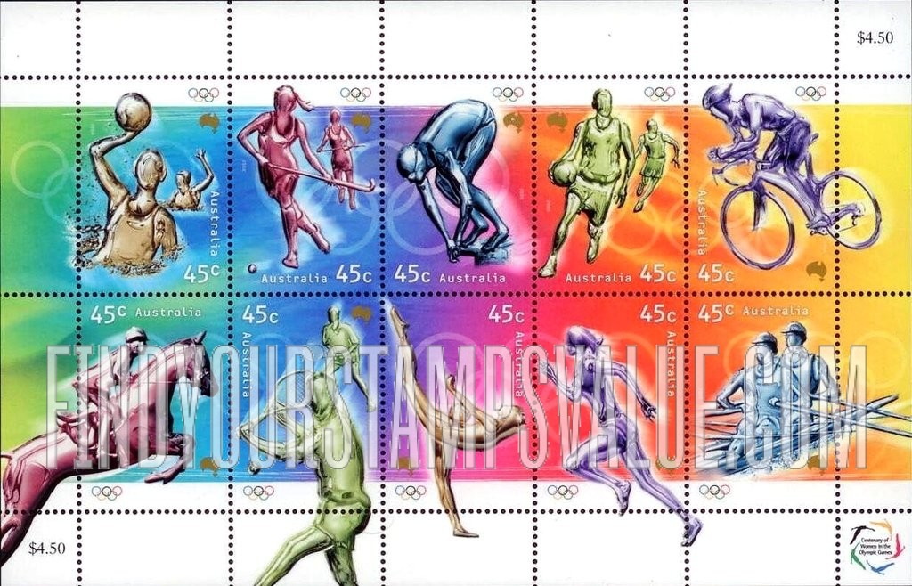 FindYourStampsValue: Olympic Sports