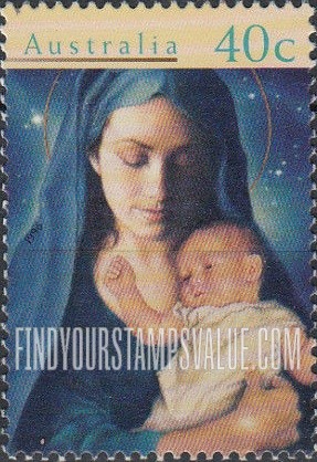 FindYourStampsValue: Christmas: Madonna and Child
