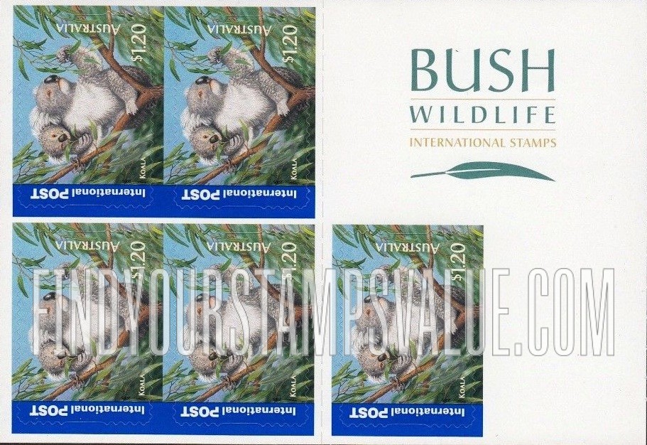 FindYourStampsValue: Bush Wildlife: Koala