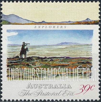 FindYourStampsValue: Colonial Australia: Explorers
