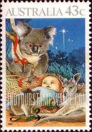 FindYourStampsValue: Christmas: Nativity, vertical