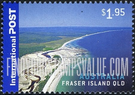 FindYourStampsValue: Islands: Fraser Island, Queensland