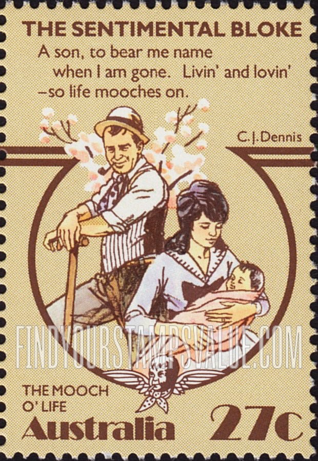 FindYourStampsValue: Folktale scenes: The mooch of life