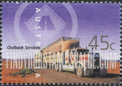 FindYourStampsValue: Outback Services: Transport