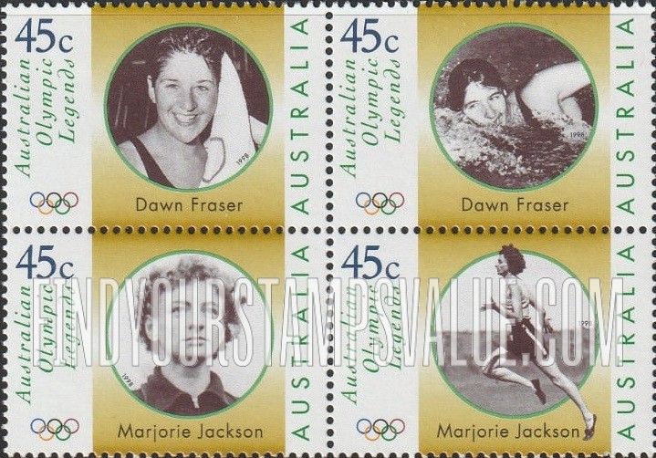 FindYourStampsValue: Legends Type of 1997