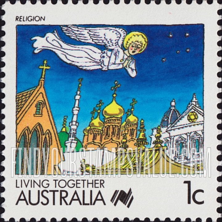 FindYourStampsValue: Living Together: Religion