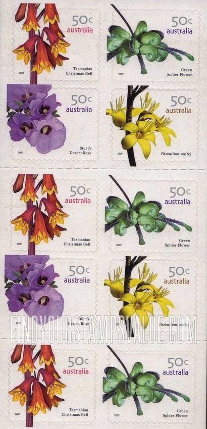 FindYourStampsValue: Flowers