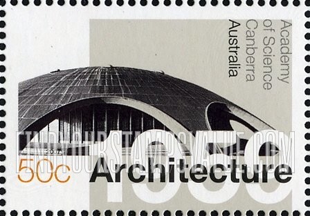 FindYourStampsValue: Modern Architecture: Academy of Science, Canberra
