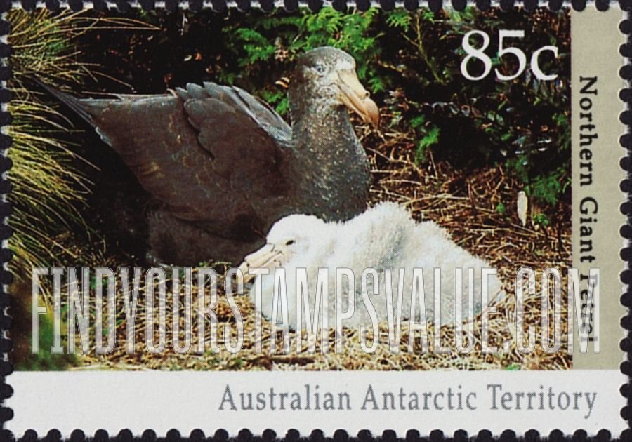 FindYourStampsValue: AUSTRALIAN ANTARCTIC TERRITORY - Regional Wildlife: Northern giant petrel