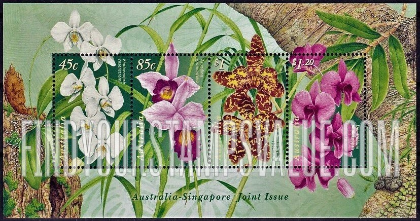 FindYourStampsValue: Orchids