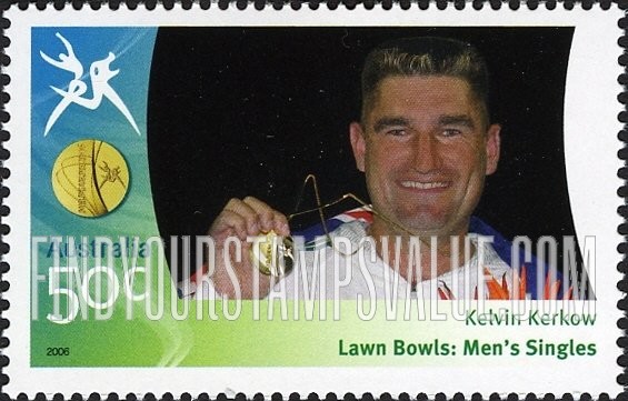 FindYourStampsValue: Medalists at Commonwealth Games: Kelvin Kerkow
