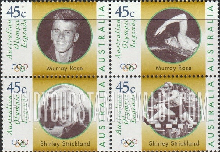 FindYourStampsValue: Legends Type of 1997