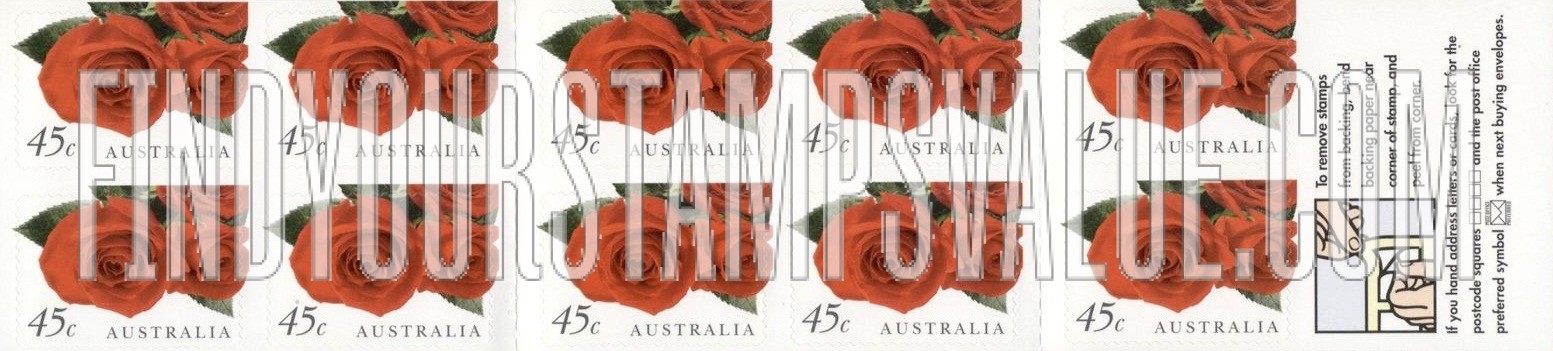 FindYourStampsValue: Love: Red roses