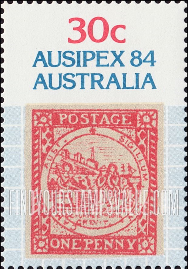 FindYourStampsValue: Ausipex β84: New South Wales #1