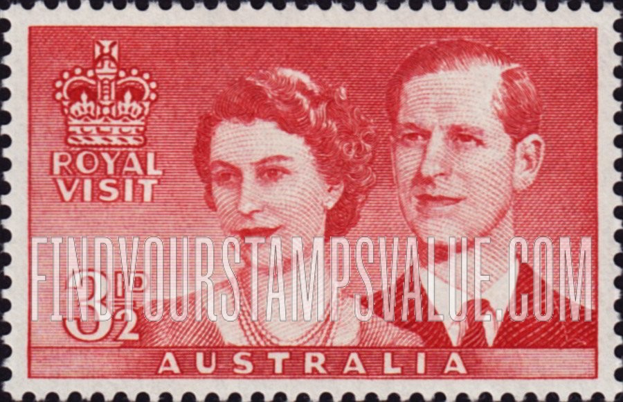 FindYourStampsValue: Elizabeth II and Duke of Edinburgh