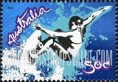 FindYourStampsValue: Extreme Sports: Surfing