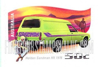 FindYourStampsValue: Cars and Trucks: 1976 Holden Sandman HX