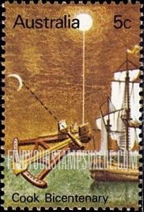 FindYourStampsValue: Sextant, “Endeavour“
