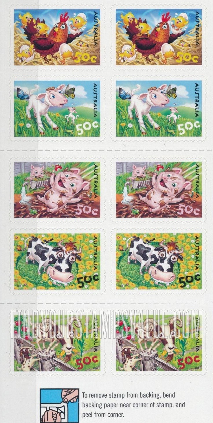 FindYourStampsValue: Down on the Farm