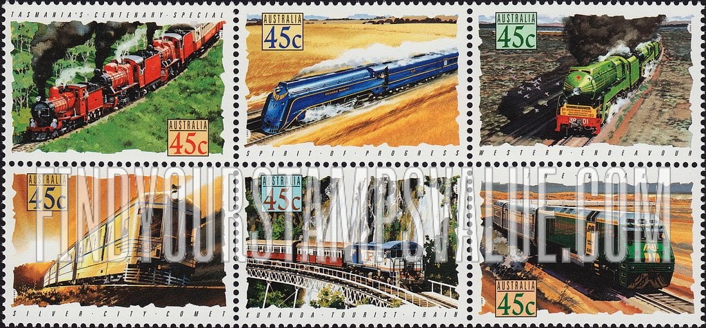 FindYourStampsValue: Trains