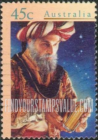 FindYourStampsValue: Christmas: Wise man
