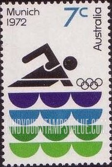 FindYourStampsValue: Swimming