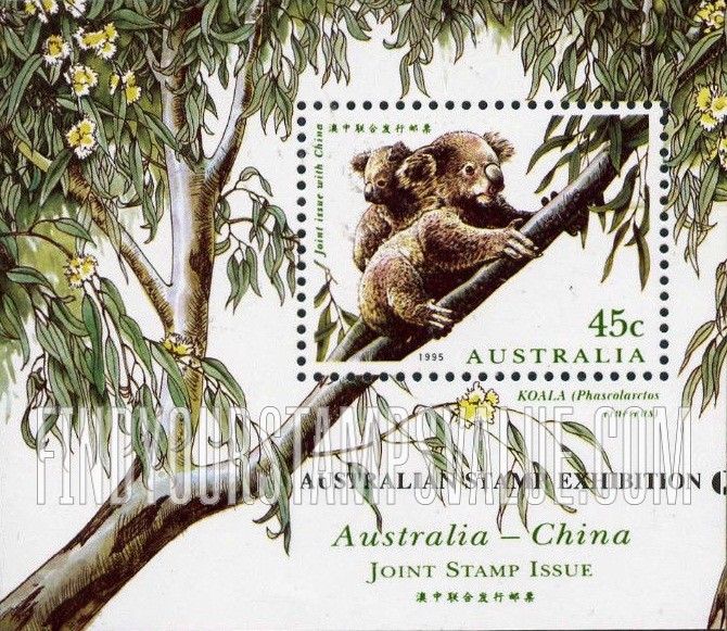 FindYourStampsValue: Wildlife: Koalas