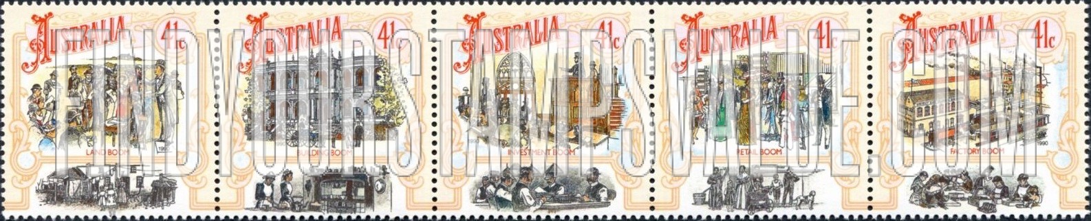 FindYourStampsValue: Colonial Australia