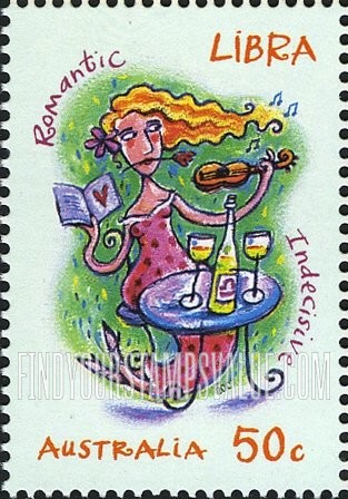FindYourStampsValue: Signs of the Zodiac: Libra