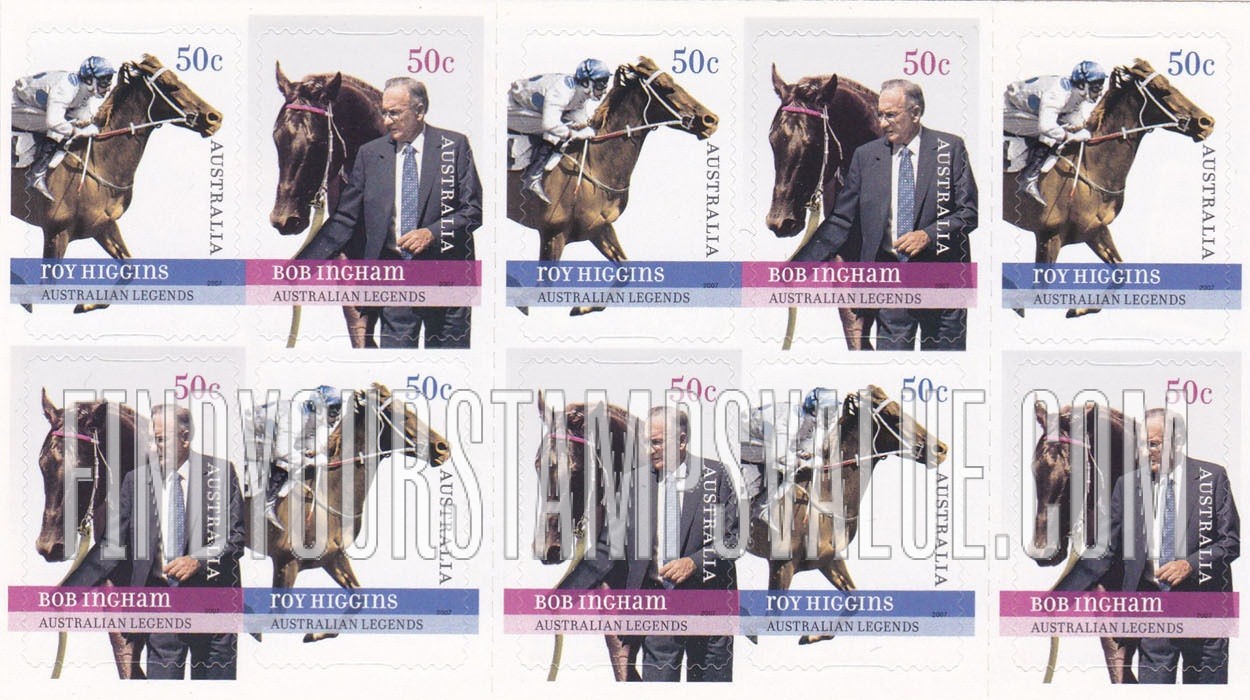 FindYourStampsValue: Horse Racing Personalities