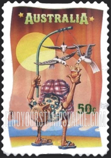 FindYourStampsValue: Circus Performers: Contortionist