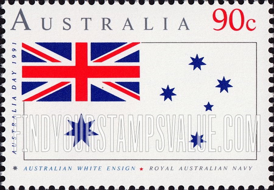 FindYourStampsValue: Flags: White ensign