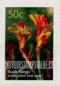 FindYourStampsValue: Australian Cultivars: Bush Tango kangaroo paw