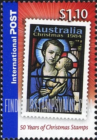 FindYourStampsValue: Christmas: Madonna and Child