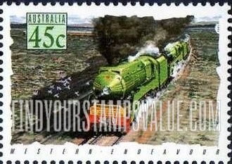 FindYourStampsValue: Trains: Western Endeavour