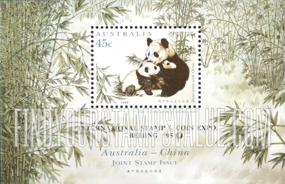 FindYourStampsValue: Wildlife: Pandas