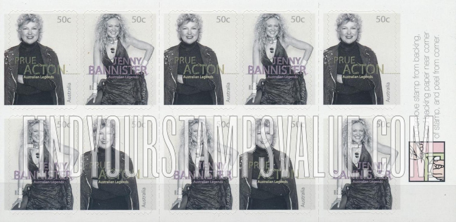 FindYourStampsValue: Australian Legends β Fashion Designers