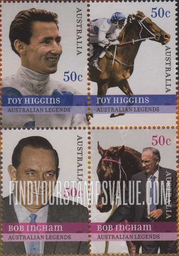 FindYourStampsValue: Horse Racing Personalities