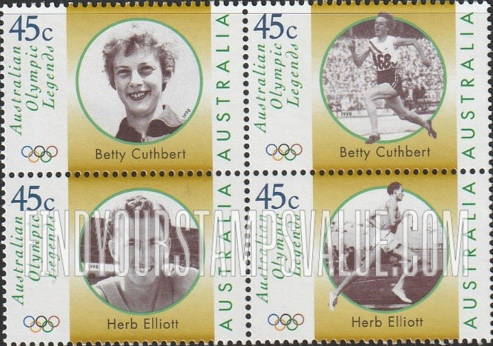FindYourStampsValue: Legends Type of 1997