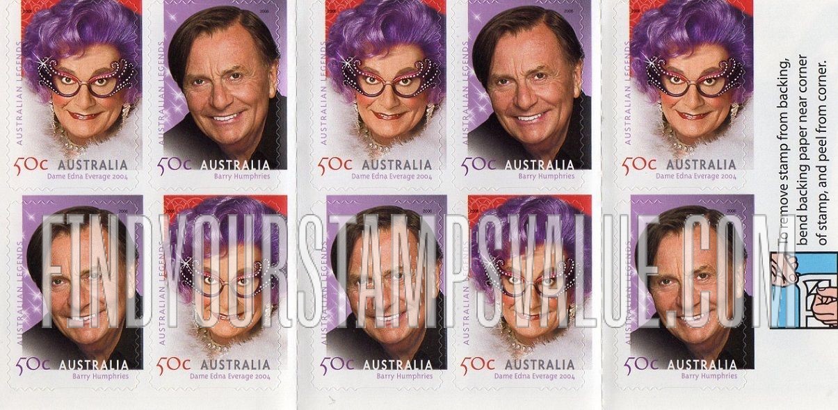 FindYourStampsValue: Australian Legends